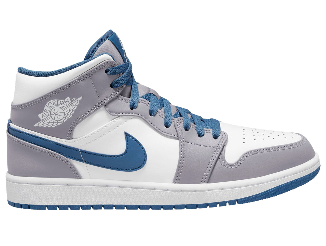 Air Jordan 1 Mid True Blue Titelbild