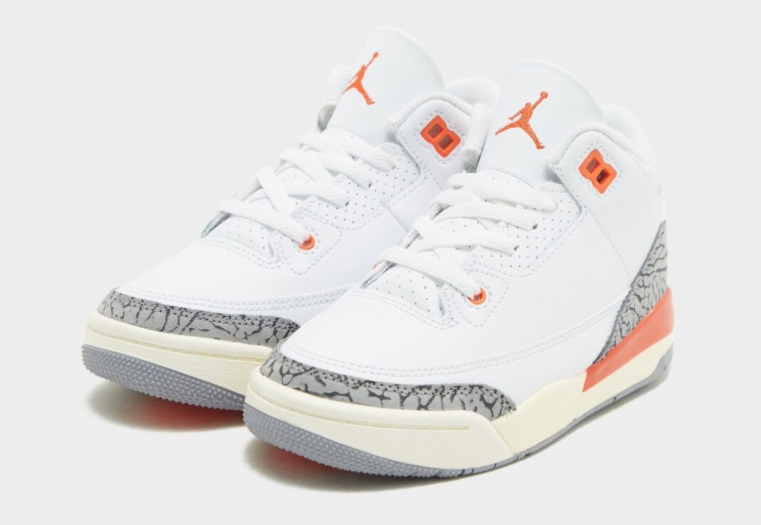 jordan 3 peach