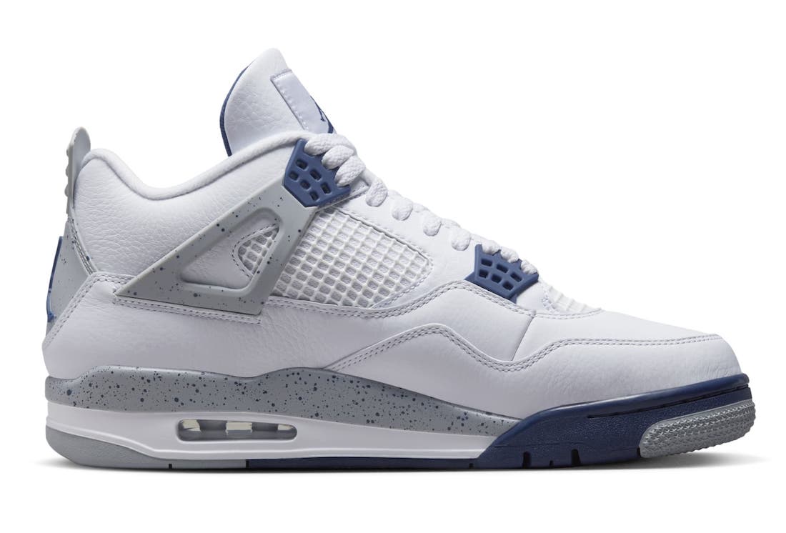 Seitenansicht Air Jordan 4 Midnight Navy