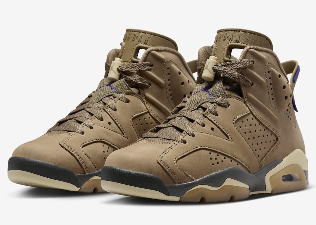 Air Jordan 6 Gore-Tex “Brown Kelp”
