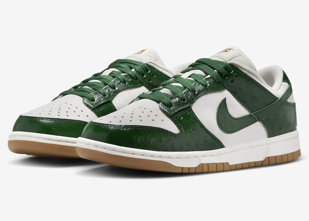 Nike Dunk Low LX Green Ostrich