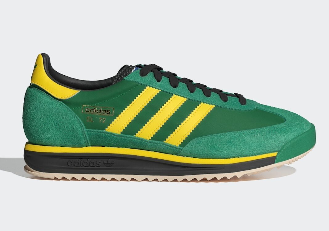 Adidas SL 72 RS Grün/Gelb | Hypenewz