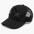 Amiri 3 Star Trucker has Black