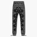 Amiri B-Ball Bandana Sweatpants Black White