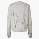 Amiri Cracked Dye Core Logo Crewneck White