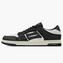 Amiri Skel Top Low Shimmer Black White (women's)