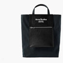 Acne Studios Baker Out Logo Print Tote Bag Black