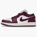 Jordan 1 Low Bordeaux (women's)