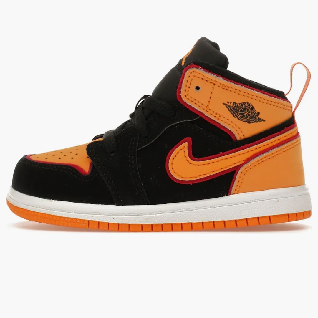 Jordan Mid Se Black Vivid Orange – bei HYPENEEDZ kaufen