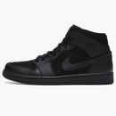 Jordan 1 Mid Triple Black (2014)
