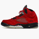Jordan 5 Retro Dmp Raging Bull Red Suede