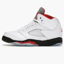 Jordan 5 Retro Fire Red Silver Tongue (2020) (ps)