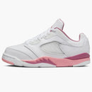 Jordan 5 Retro Low White Desert Berry Black Coral Chalk (ps)