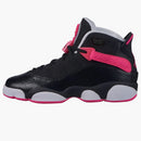Jordan 6 Rings Black Hyper Pink White (gs)