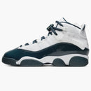 Jordan 6 Rings White Metallic Gold Armory Navy (gs)