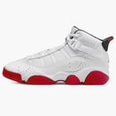 Jordan 6 Rings White University Red Black (ps)
