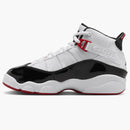 Jordan 6 Rings White Varsity Red Black (ps)