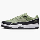 Jordan Flight Court Oil Green Black