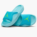 Jordan franchise Slide Chlorine Blue Copa Electric Green