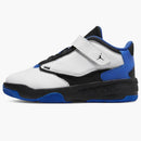 Jordan Max Aura 4 White Hyper Royal Black (ps)