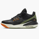 Jordan Max Aura 5 Black Bright Mandarin Sail Sky J Light Olive