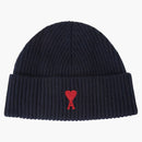 Ami paris ami de coeur logo parche merino geanie navy