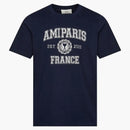 Ami Paris France T-Shirt Nautic Blue