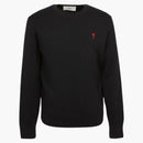 Ami Paris Logo Crewneck Black