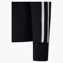 Ami Paris Logo Stripes Sweatshirt Navy/white