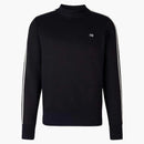 Ami Paris Logo Stripes Sweatshirt Navy/white