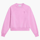 Ami Paris Logo Sweatshirt Pink