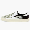 Amiri Flame Slip On Pale Lime/black