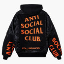 Anti social social club and bomber black/orange