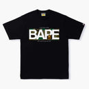 Bape 1st Camo Bape Logo Tea Black Green