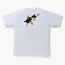 BAPE 1er CAMO BAPESTA LOGO TE TE TE TEA BLANCO/AMARIL