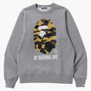 BAPE 1st Camo de Bathing Ape Creweck Gray