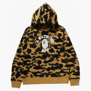 Bape 1st Camo College Pullover Hoodie (FW23) Yellow