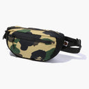 Bape 1st Camo Packable Waist Bag Yellow