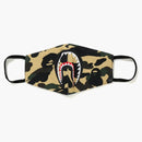 BAPE 1st Camo Shark Face Mask (FW19) Amarillo