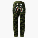 Bape 1st Camo Shark Slim Fit Sweat Pants Green