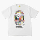 Bape 28th Anniversary Ape Head Tee White
