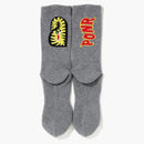 Bape 2nd Shark Socks (FW20) Gray