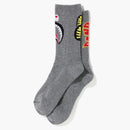 Bape 2nd Shark Socks (FW20) Gray