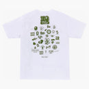 Bape 30th Anniversary Ii Tee White/green