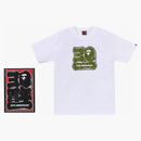 Bape 30th Anniversary Ii Tee White/green