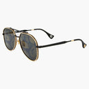 BAPE 5 Gafas de sol Negro/Oro