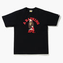 Bape a Bathing Ape X Marilyn Monroe College Tea Black