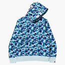 Bape Abc Camo 2nd Ape Wide Fit Pullover Hoodie Blue