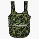 Bape Abc Camo Ape Head Utility Bag Green