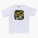 BAPE ABC CAMO BAPE ONLINE ABC TEE WHITE/GREEN